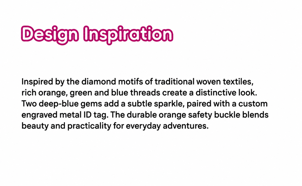 Southwest collar design inspiration